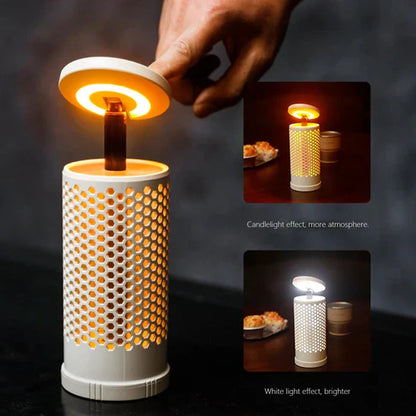 مصباح تخييم تلسكوبي